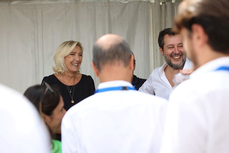 Salvini és Le Pen közösen kezdett bele a 2024-es uniós választási kampányba