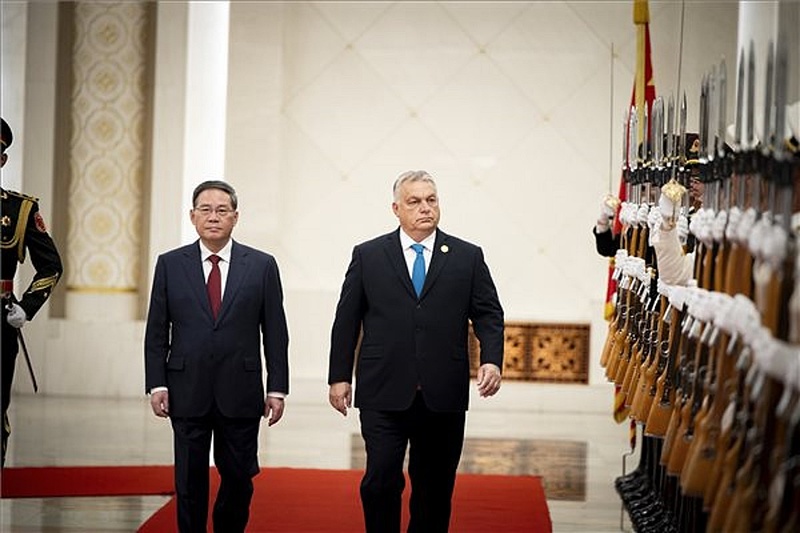 Orbán Viktor nagy reményeket fűz az együttműködéshez Kínával