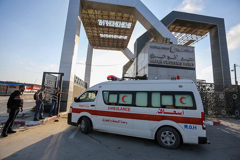 Egyiptom bezárta a Gázai övezet általa ellenőrzött „kapuját”