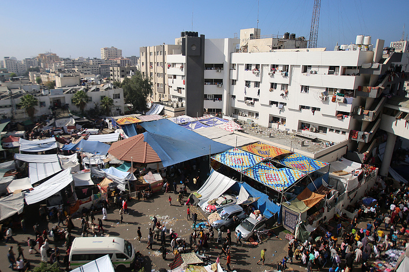 Elfogyott az érzéstelenítő Gázában, már anélkül operálnak
