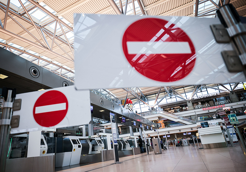 Még nem látszik a vége a német légi közlekedést lenullázó sztrájknak