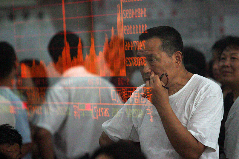 Kína betiltotta a részvényeladást a kereskedési idő egy részében