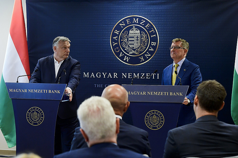 MNB: Matolcsy György és Orbán Viktor korrekt munkakapcsolatban állnak