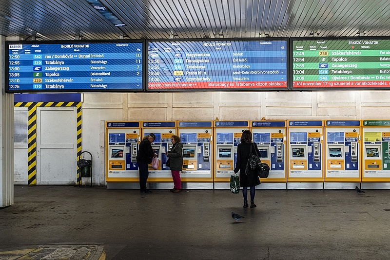 Budapesten borít a MÁV: nem mennek végig a vonatok