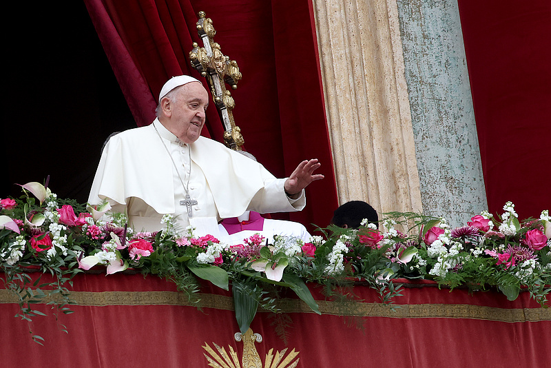 Meglepő helyszínre tervezte a temetését Ferenc pápa