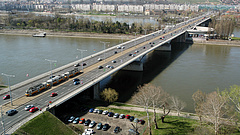 Több baleset történt az Árpád hídon