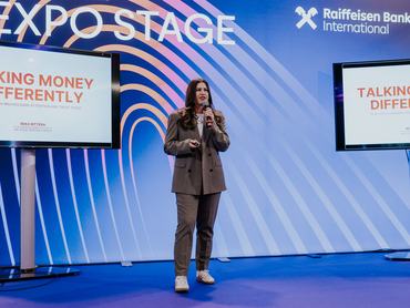 Bittera Réka, a The Good Persona társalapítója a zágrábi Money Motion konferencián