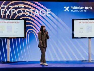 Bittera Réka, a The Good Persona társalapítója a zágrábi Money Motion konferencián