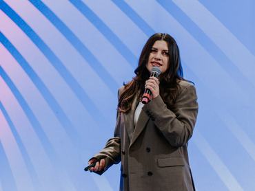 Bittera Réka, a The Good Persona társalapítója a zágrábi Money Motion konferencián