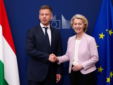 205 Magyar Péter miniszterelnök és Ursula von der Leyen, az Európai Bizottság elnöke 2026. május 29-én
