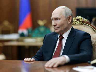 Russian President Vladimir Putin gives an interview to journalist Pavel Zarubin in Moscow, Russia, June 28, 2026. Sputnik/Gavriil Grigorov/Pool via REUTERS ATTENTION EDITORS - THIS IMAGE WAS PROVIDED BY A THIRD PARTY.