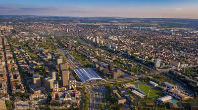 A Coldefy-csapat (CITYFÖRSTER, Sporaarchitects, TREIBHAUS és Marko and Placemakers) győztes terve