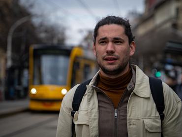 Nagy Dávid a Kétfarkú Kutya Párt listavezetője