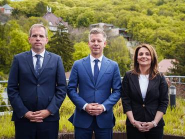 Ruff Bálint, Magyar Péter és Lőrincz Viktória