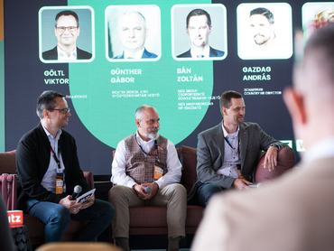 A Ki fog dolgozni a jövő gyáraiban? panelbeszélgetés a Business Fest 2026 konferencián.