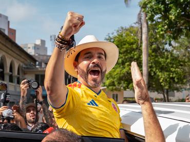 Abelardo de la Espriella, 2026. június 21-én a kolumbiai Barranquillában