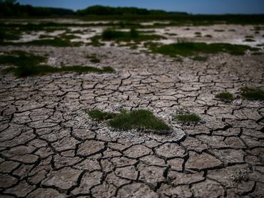 Balmazújváros, 2026. május 5.Kiszáradt, repedezett talaj Balmazújváros közelében 2026. május 5-én. A HungaroMet Zrt. agrometeorológiai elemzése szerint az idei április kifejezetten rossz idõjárást hozott mezõgazdasági szempontból: alig hullott csapadék, a hónap végére a növénytermesztésben kritikussá vált a helyzet, van olyan terület az országban, ahol március vége óta gyakorlatilag nem esett esõ. Az elmúlt 30, illetve 90 napban 25-45, illetve 20-70 milliméterrel kevesebb esõ esett az átlagosnál.MTI/Czeglédi Zsolt