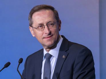 Budapest, 2026. május 5.Varga Mihály, a Magyar Nemzeti Bank (MNB) elnöke beszédet mond a Portfolio Csoport Hitelezés 2026 címû konferenciáján Budapesten 2026. május 5-én.MTI/Lakatos Péter