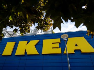 Az Ikea épülete a budapesti Örs vezér terén