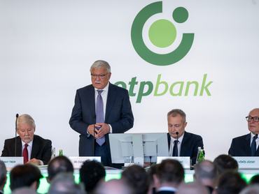 Csányi Sándor az OTP Bank közgyűlésén 2026. április 17-én