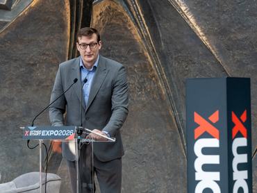 Panyi Miklós az Otthon Start konferencia gödöllői állomásán