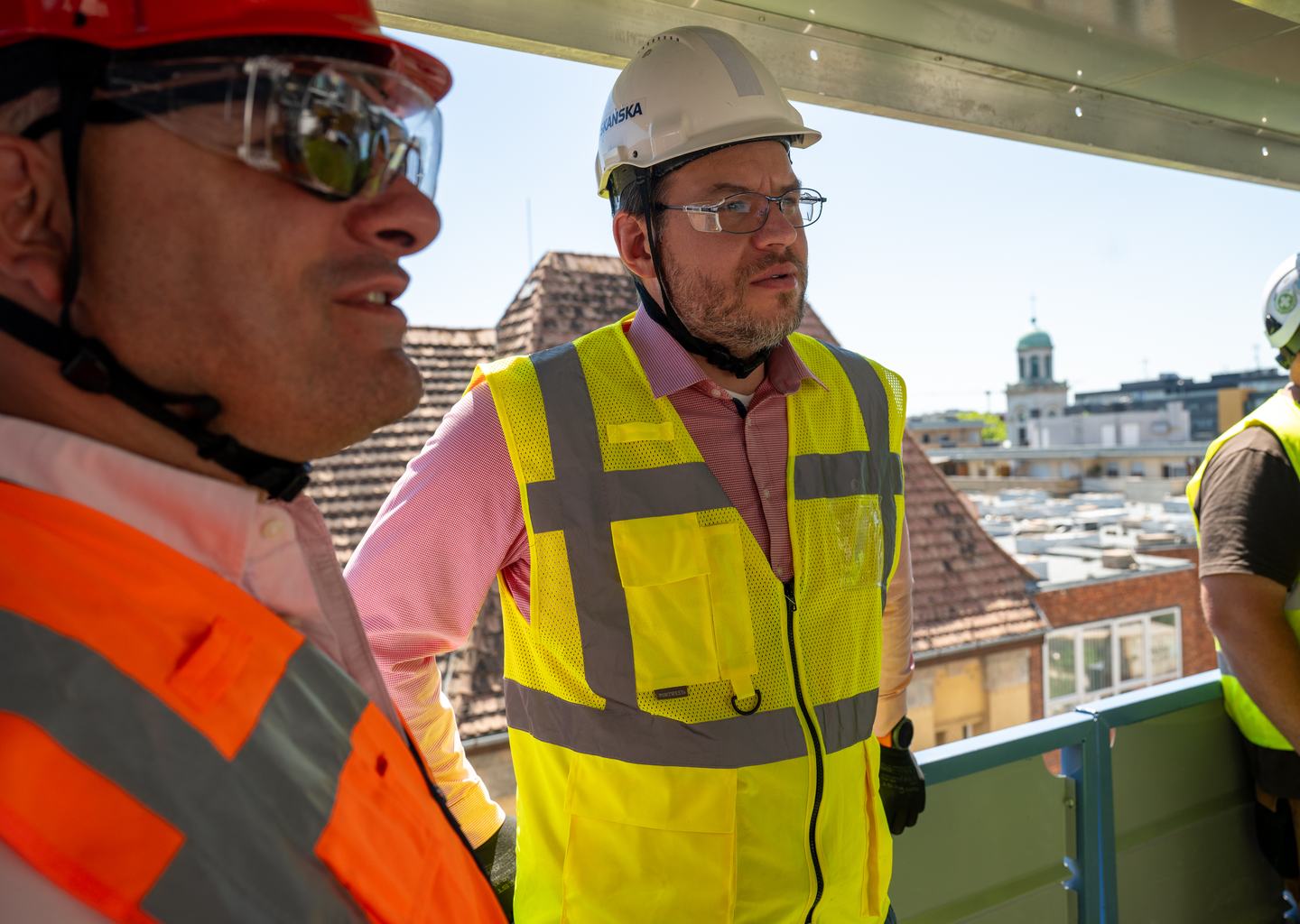 Ábrahám András, a Skanska Magyarország projektigazgatója