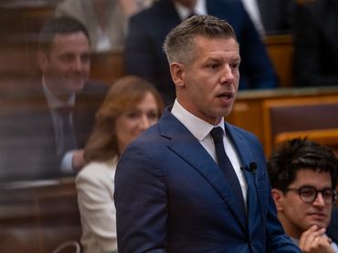 Magyar Péter az országgyűlés plenáris ülésén 2026. június 15-én