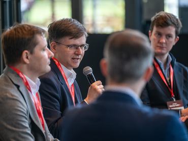 Jobbágy Sándor, a Concorde Értékpapír Zrt. vezető makrogazdasági elemzője a MoneyTalks 26 konferencián