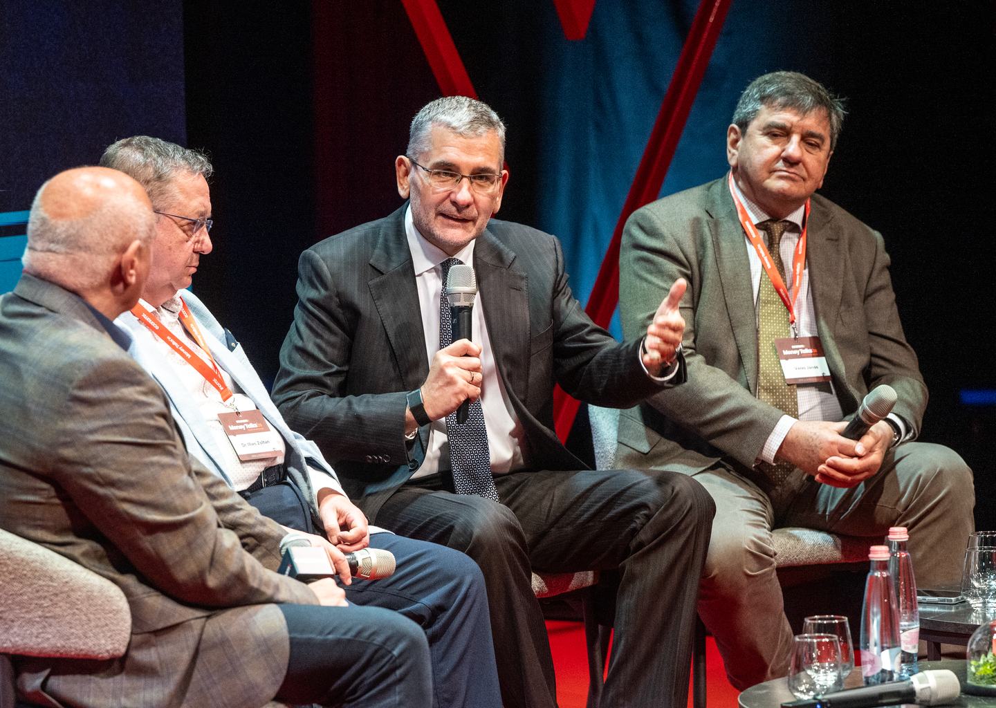 Kóka János volt gazdasági miniszter, a Doktor24 tulajdonosa a Money Talks '26 konferencián.
