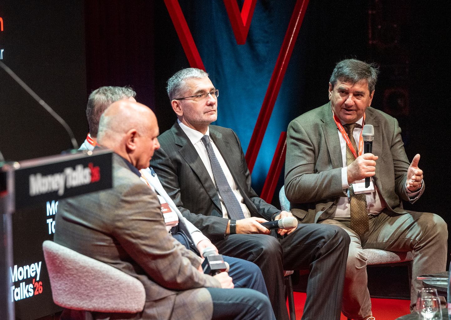 Veres János volt pénzügyminiszter a Money Talks '26 konferencián.