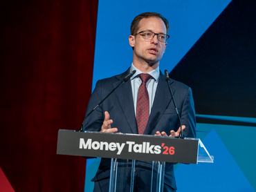 Végh Richárd, a KAVOSZ vezérigazgatója a Money Talks '26 konferencián.