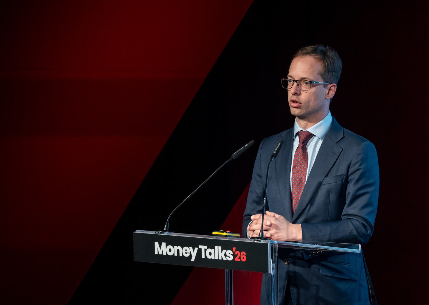 Végh Richárd, a KAVOSZ vezérigazgatója a Money Talks '26 konferencián.