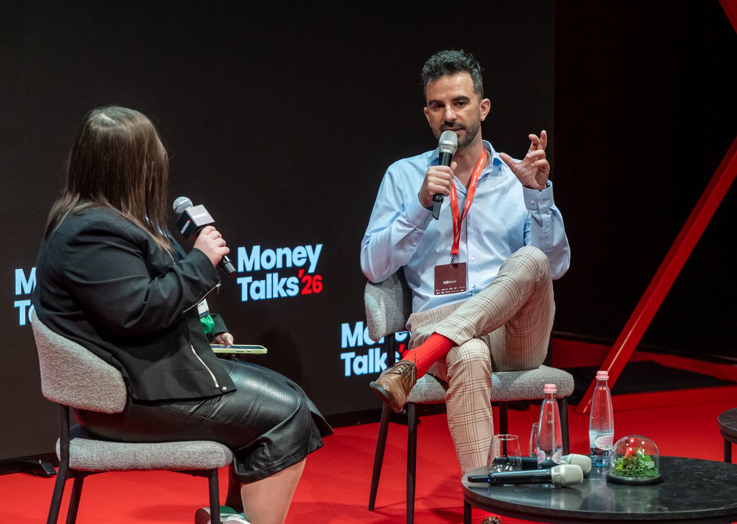 Osbáth Norbert, a Pamkutya társalapítója a Money Talks '26 konferencián.