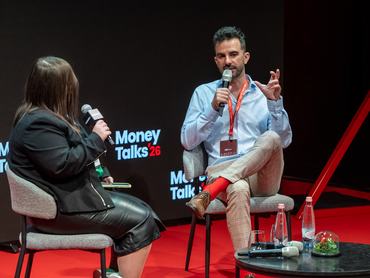 Osbáth Norbert, a Pamkutya társalapítója a Money Talks '26 konferencián.