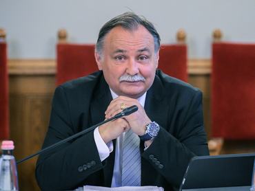 Gajdos László élő környezetért felelős miniszterjelölt kinevezés előtti meghallgatásán az Országgyűlés élő környezetért felelős bizottságának ülésén az Országházban 2026. május 11-én.