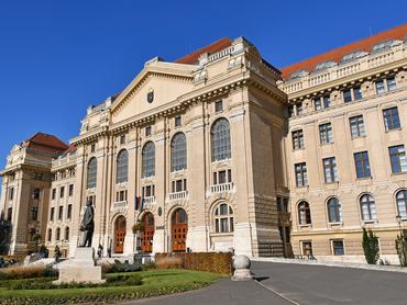 Building of the university of Debrecen, Hungary