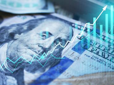 Business And Finance Concept Of A Bull Market Trend