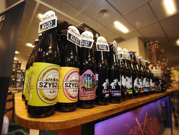 People are seen attending the Warsaw Beer Festival in Warsaw, Poland on October 25, 2018. (Photo by Jaap Arriens/NurPhoto via Getty Images)
