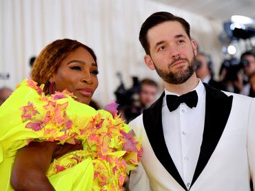 NEW YORK, NEW YORK - MAY 06: Serena Williams and Alexis Ohanian attend The 2019 Met Gala Celebrating Camp: Notes on Fashion at Metropolitan Museum of Art on May 06, 2019 in New York City. (Photo by Dia Dipasupil/FilmMagic)