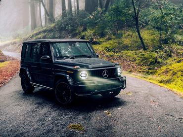 WOODSTOCK, ENGLAND - AUGUST 28: A Brabus 800 Mercedes-Benz G-Wagon is displayed during the Salon Prive Concours 2024 at Blenheim Palace on August 28, 2024 in Woodstock, England. Now in its 19th year, the four-day annual event is the UK's longstanding celebration of all things motor, featuring rare collector cars and world debuts from luxury brands. (Photo by John Keeble/Getty Images)