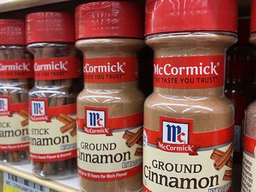 McCormick spices are displayed on a shelf at a supermarket   Justin Sullivan/Getty Images)