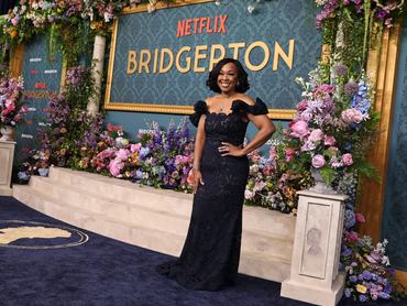 NEW YORK, NEW YORK - MAY 13: Shonda Rhimes attends Netflix's "Bridgerton" Season 3 World Premiere at Alice Tully Hall, Lincoln Center on May 13, 2024 in New York City. (Photo by Jamie McCarthy/Getty Images)