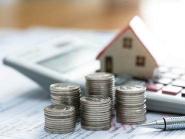 Home concept,Personal loans, insurance concept.