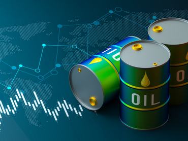 A sophisticated 3D render illustrating the dynamics of the global oil market. Oil barrels are set against a digital background with a world map and financial charts, symbolizing commodity trading, price fluctuations, and the energy sector's impact on the global economy. This image is ideal for financial news, investment reports, and presentations on topics like crude oil prices, OPEC, and energy market analysis.