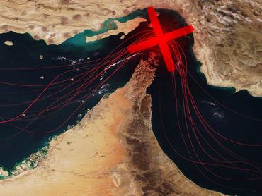 Hormuzi-szoros blokád