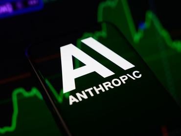 Az Anthropic logója egy okostelefon képernyőjén