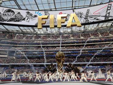 A 2026-os FIFA-világbajnokság USA–Paraguay mérkőzését megelőző megnyitóünnepség
