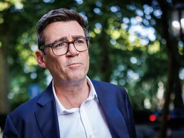 LONDON, ENGLAND - JULY 02: Labour MP Andy Burnham leaves Millbank studios after speaking on LBC's Andrew Marr show on July 02, 2026 in London, England. Soon to be Prime Minister Andy Burnham is interviewed for the 'Tonight with Andrew Marr' show on LBC radio. (Photo by Dan Kitwood/Getty Images)