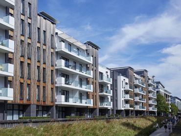 Modern luxury apartments at the redeveloped Millennium Promenade in Bristol