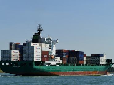 Moen Island, currently named CMA CGM San Antonio, the vessel CMA CGM said which was the target of an attack while transiting the Strait of Hormuz on Tuesday, in a location given as Rozenburg, Netherlands, August 2, 2018.  Henk Jungerius/via REUTERS  THIS IMAGE HAS BEEN SUPPLIED BY A THIRD PARTY. MANDATORY CREDIT. NO RESALES. NO ARCHIVES.   Verification Lines:  Reuters could not verify the location, but it was given as Rozenburg, Netherlands from the source. Date when the photos were taken was verified from the metadata on the original image files.